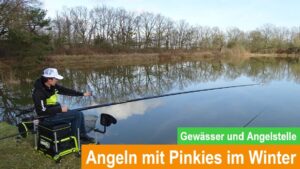 Read more about the article Angeln mit Pinkies im Winter